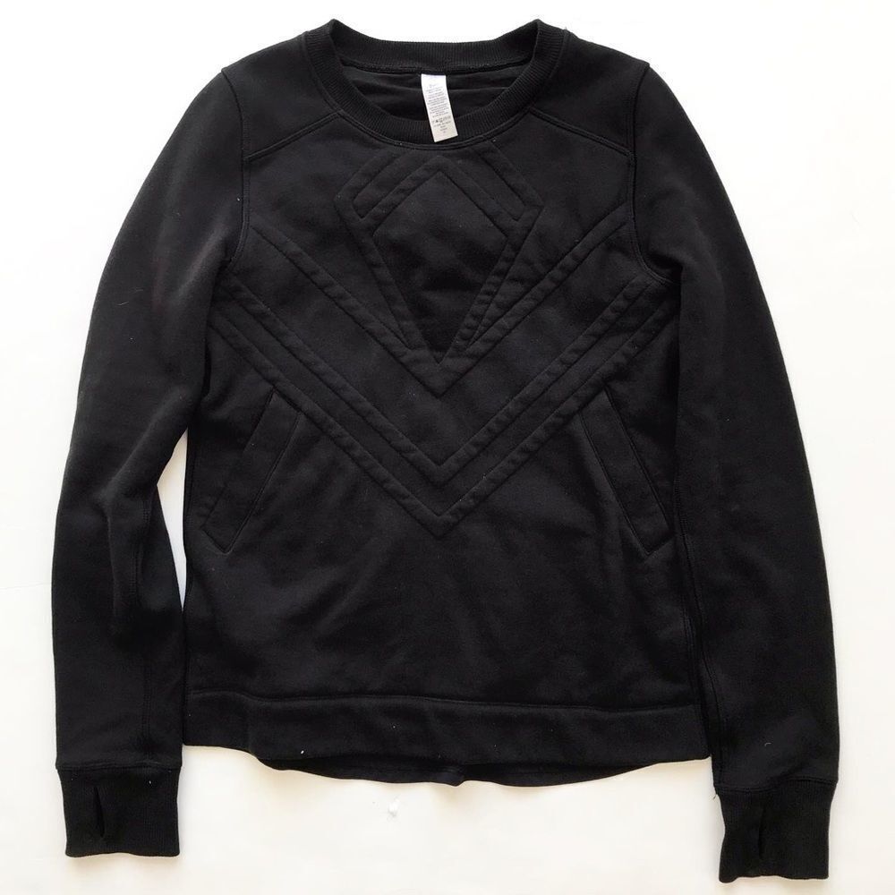 Ivivva black sweatshirt VGUC 14Y